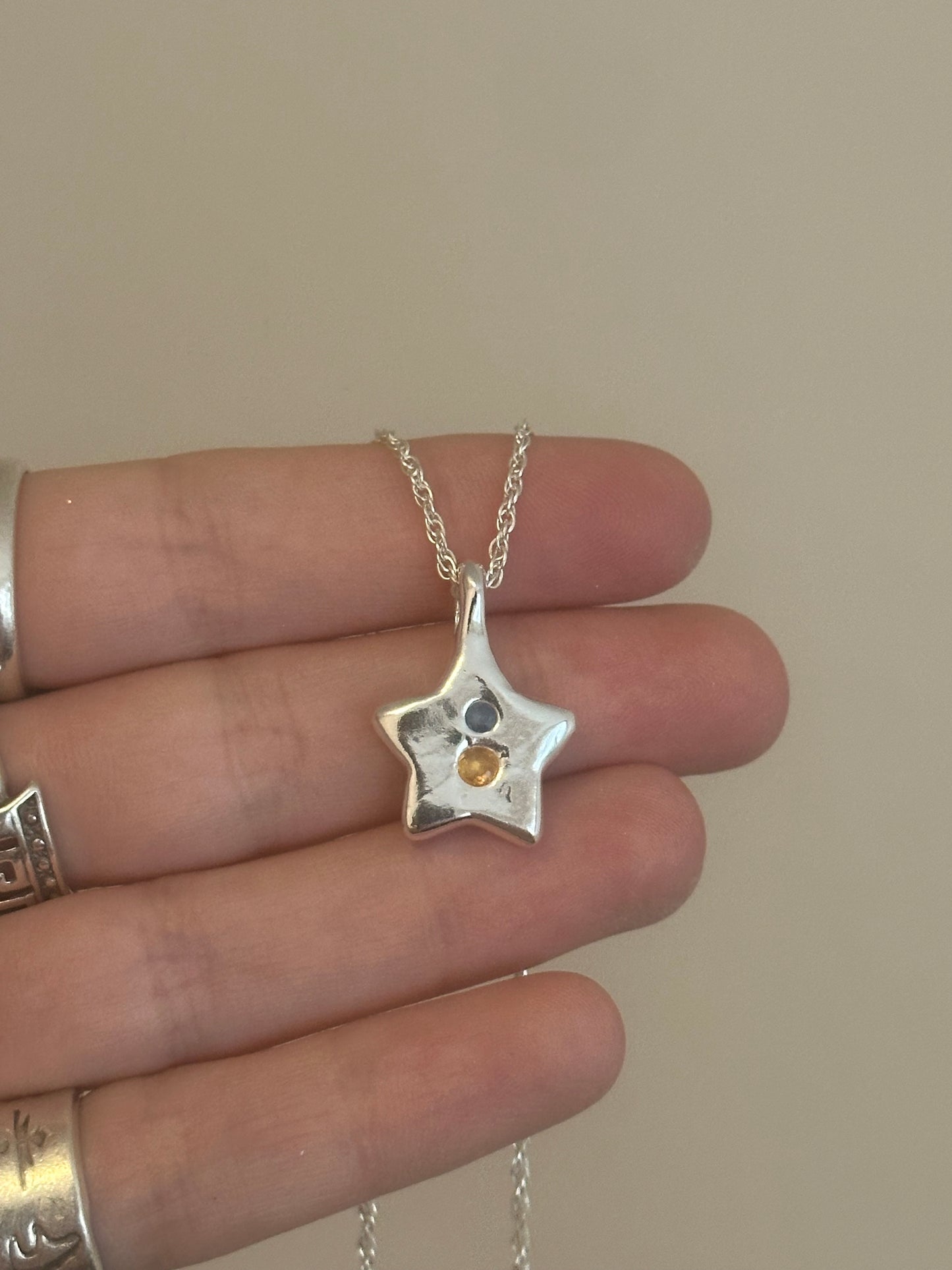 star necklace- ready to ship