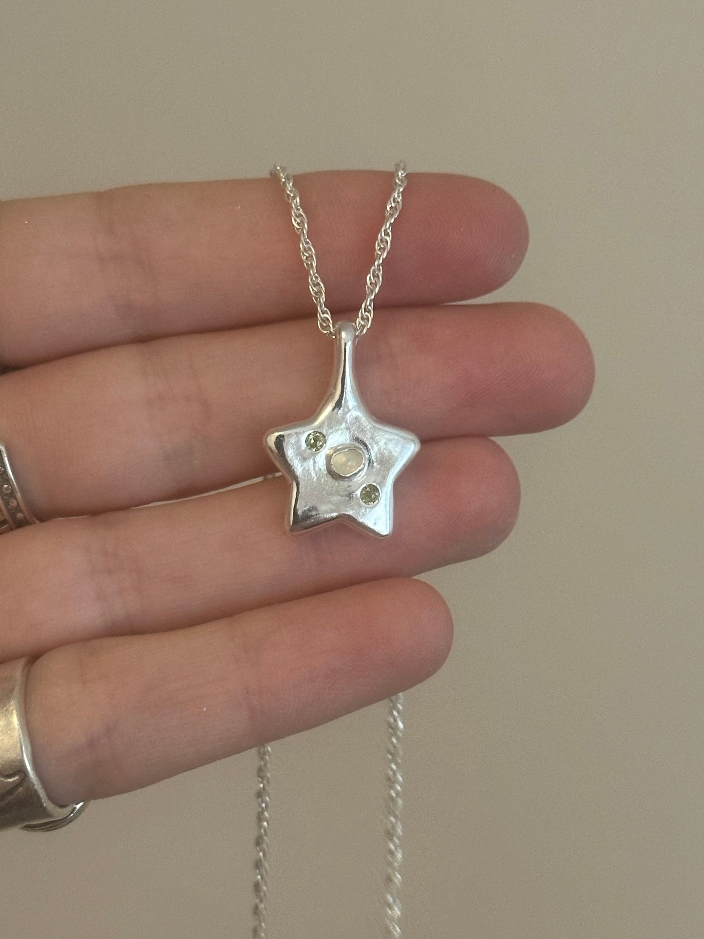 star necklace- ready to ship