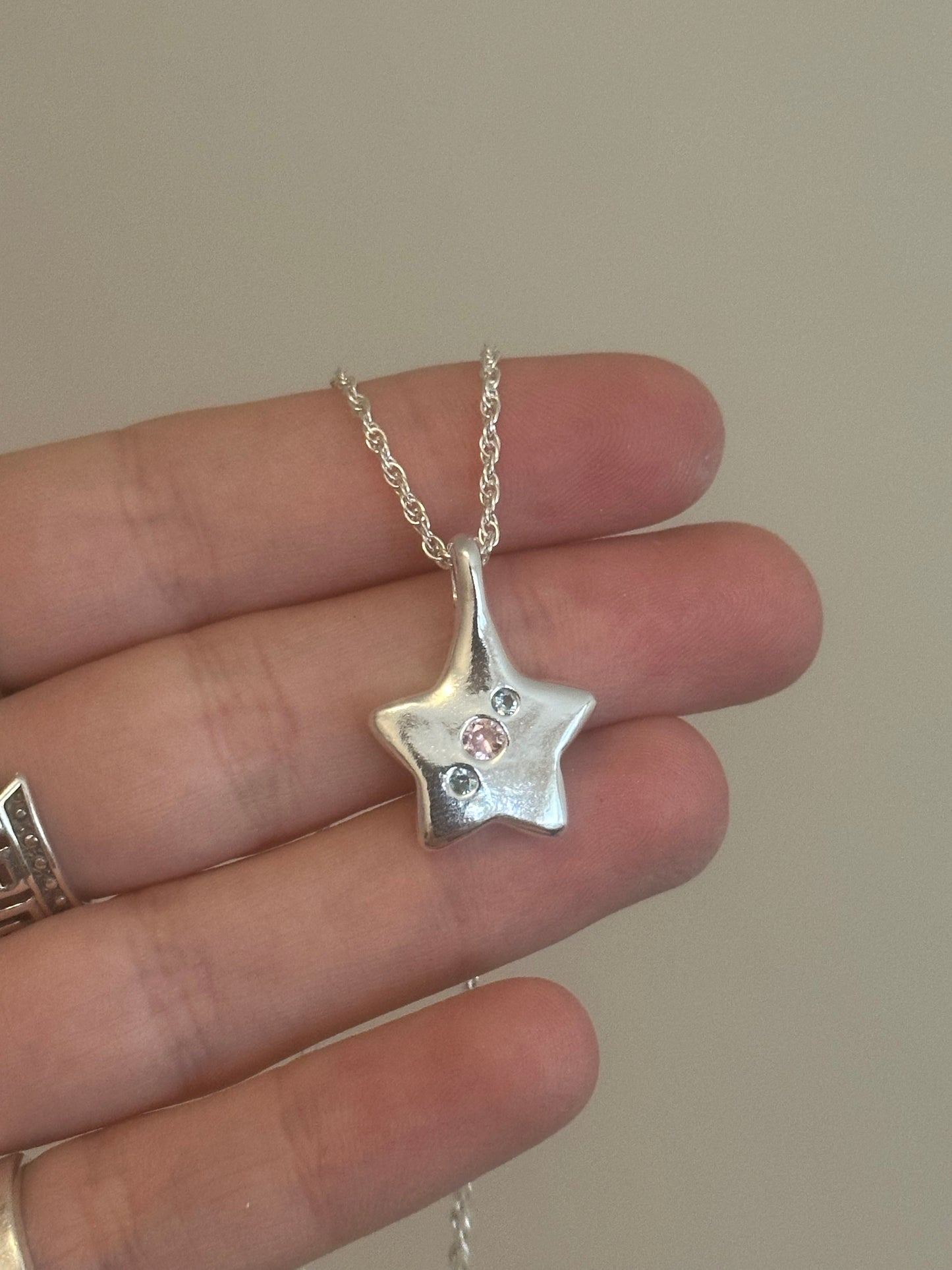 star necklace- ready to ship