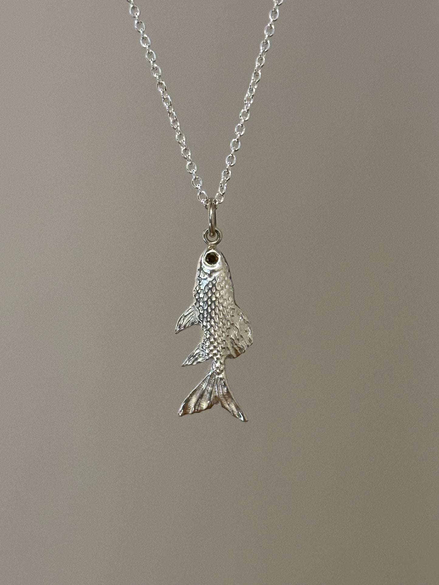 mini fish pendant- ready to ship