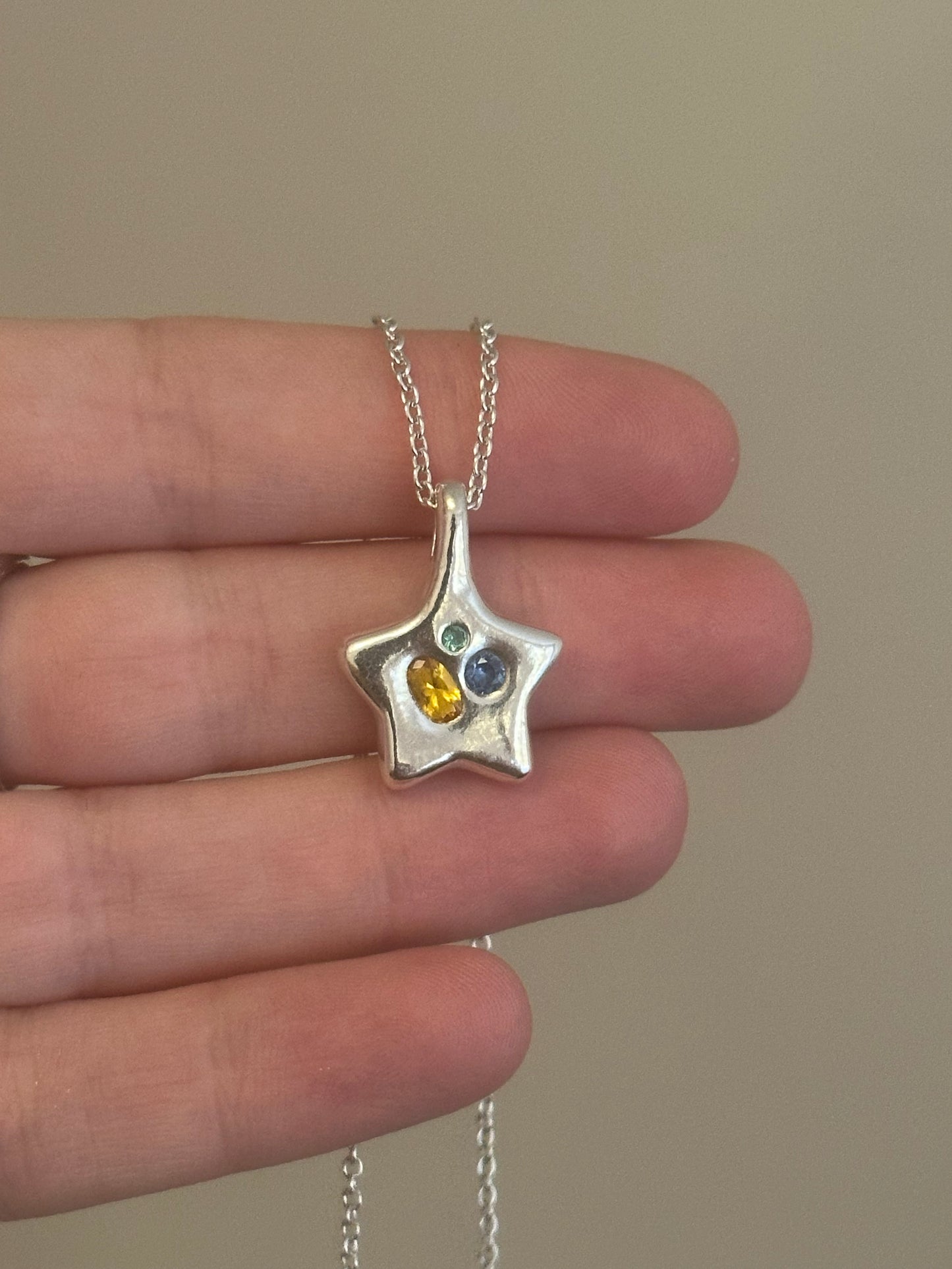 star necklace- ready to ship