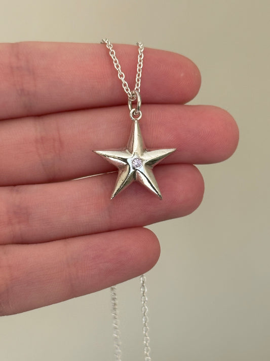 cosmic star charm- ready to ship